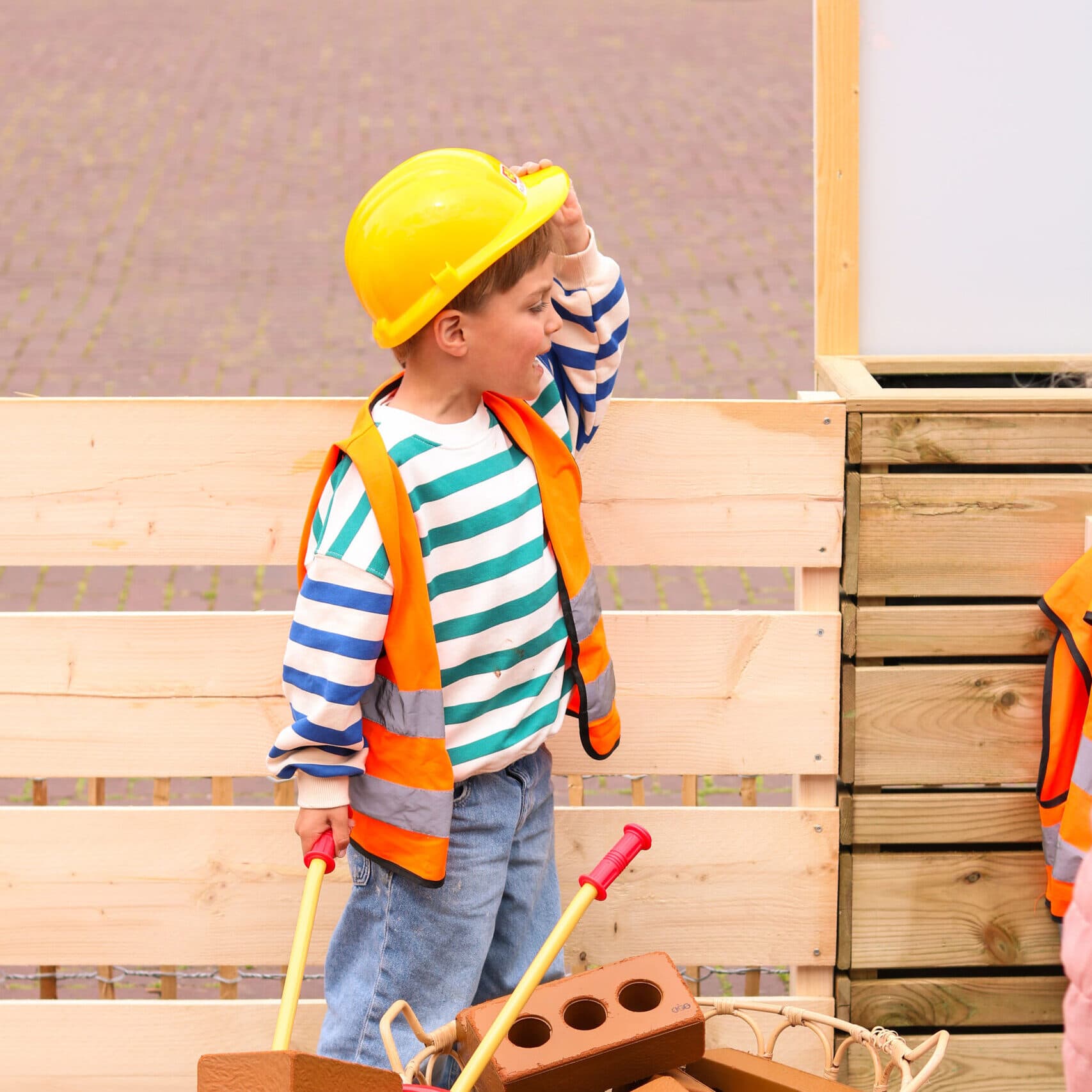 Children playing at WOPL!
